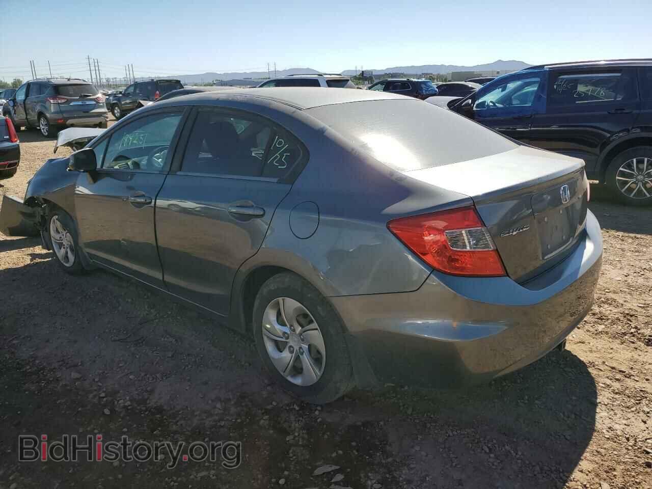 2012 HONDA CIVIC - VIN: 2HGFB2F52CH304242 - Фото 3