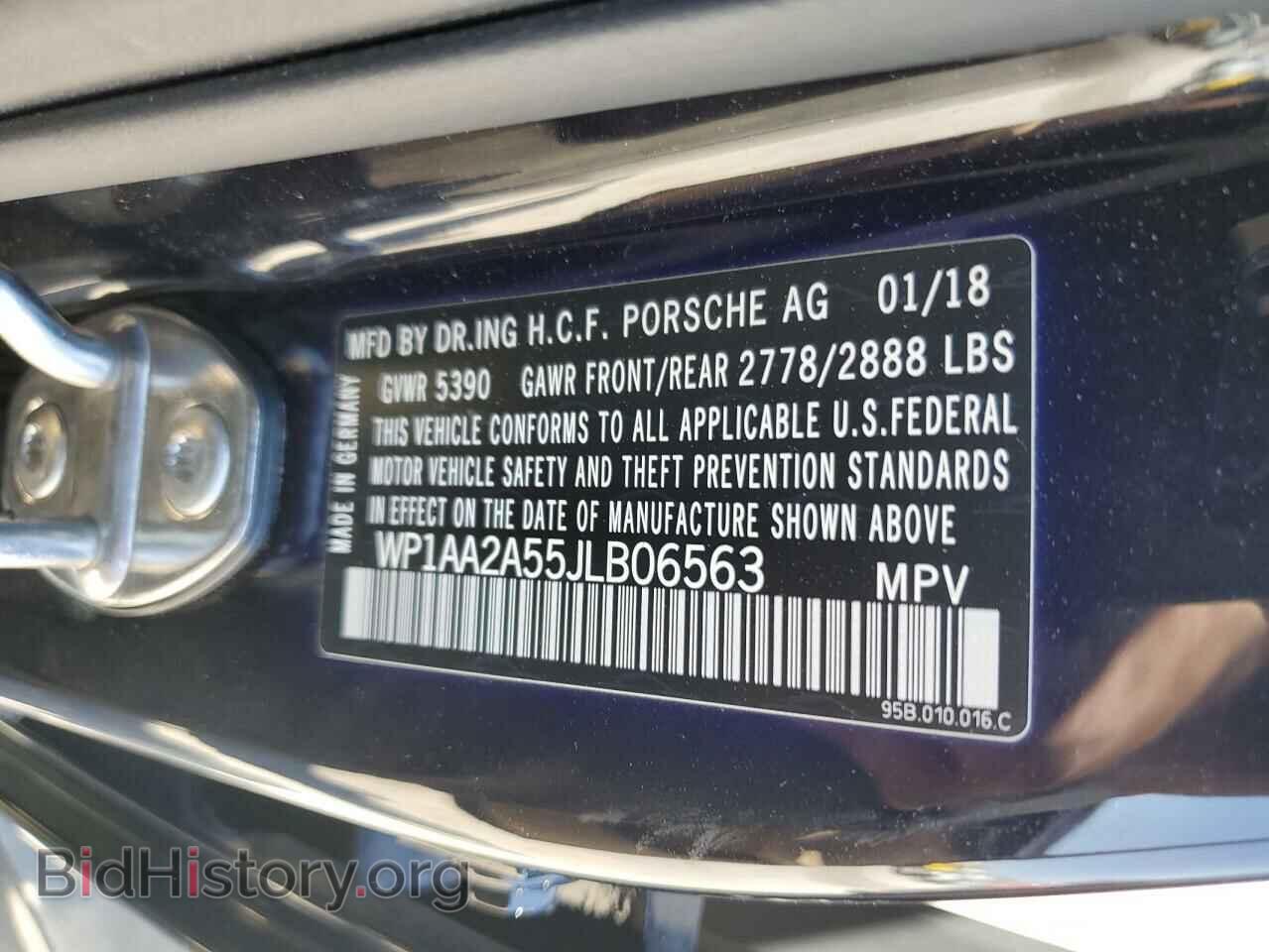 2018 PORSCHE MACAN - VIN: WP1AA2A55JLB06563 - Фото 13