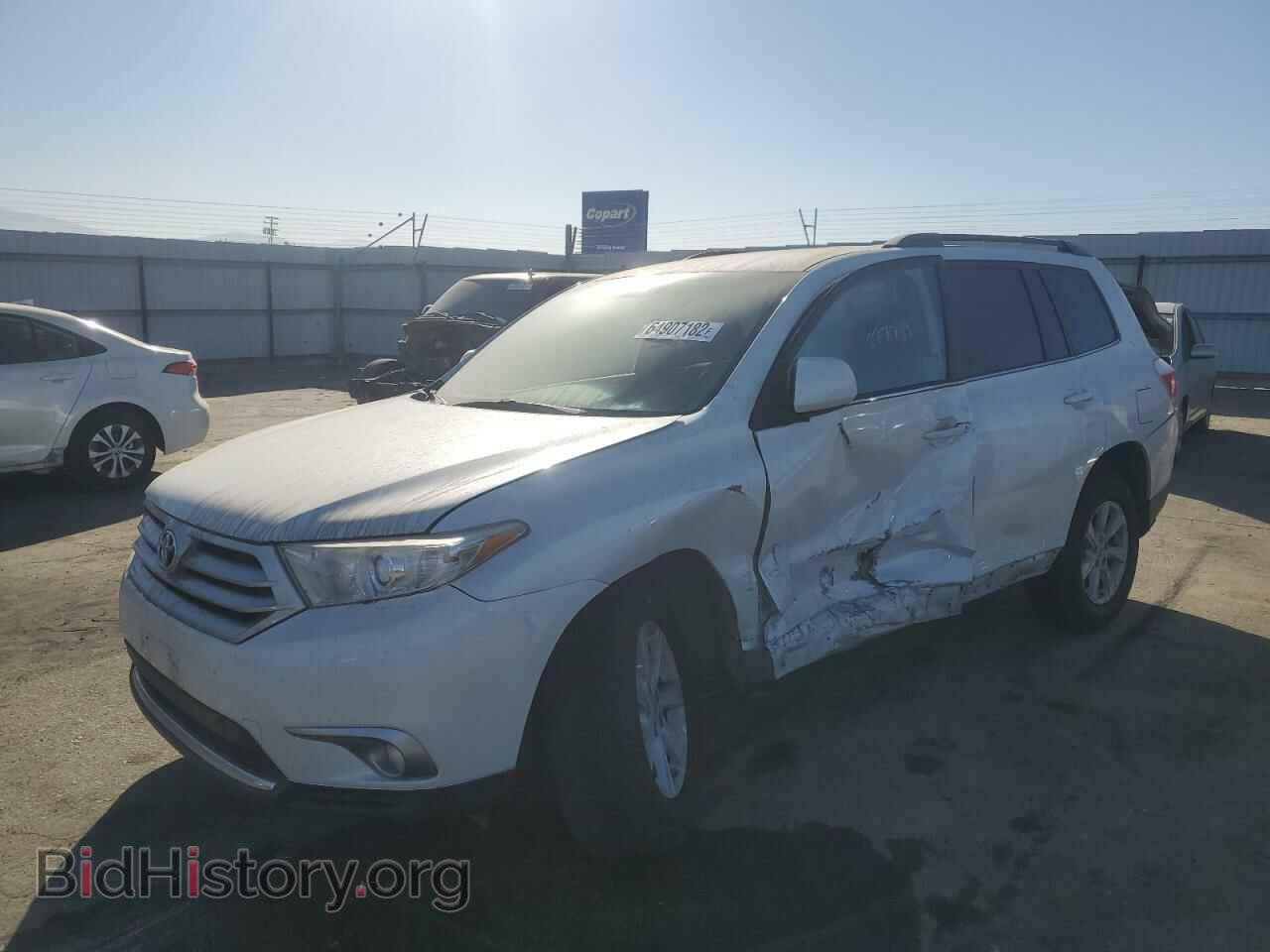2013 TOYOTA HIGHLANDER - VIN: 5TDZK3EH8DS122402 - Фото 2