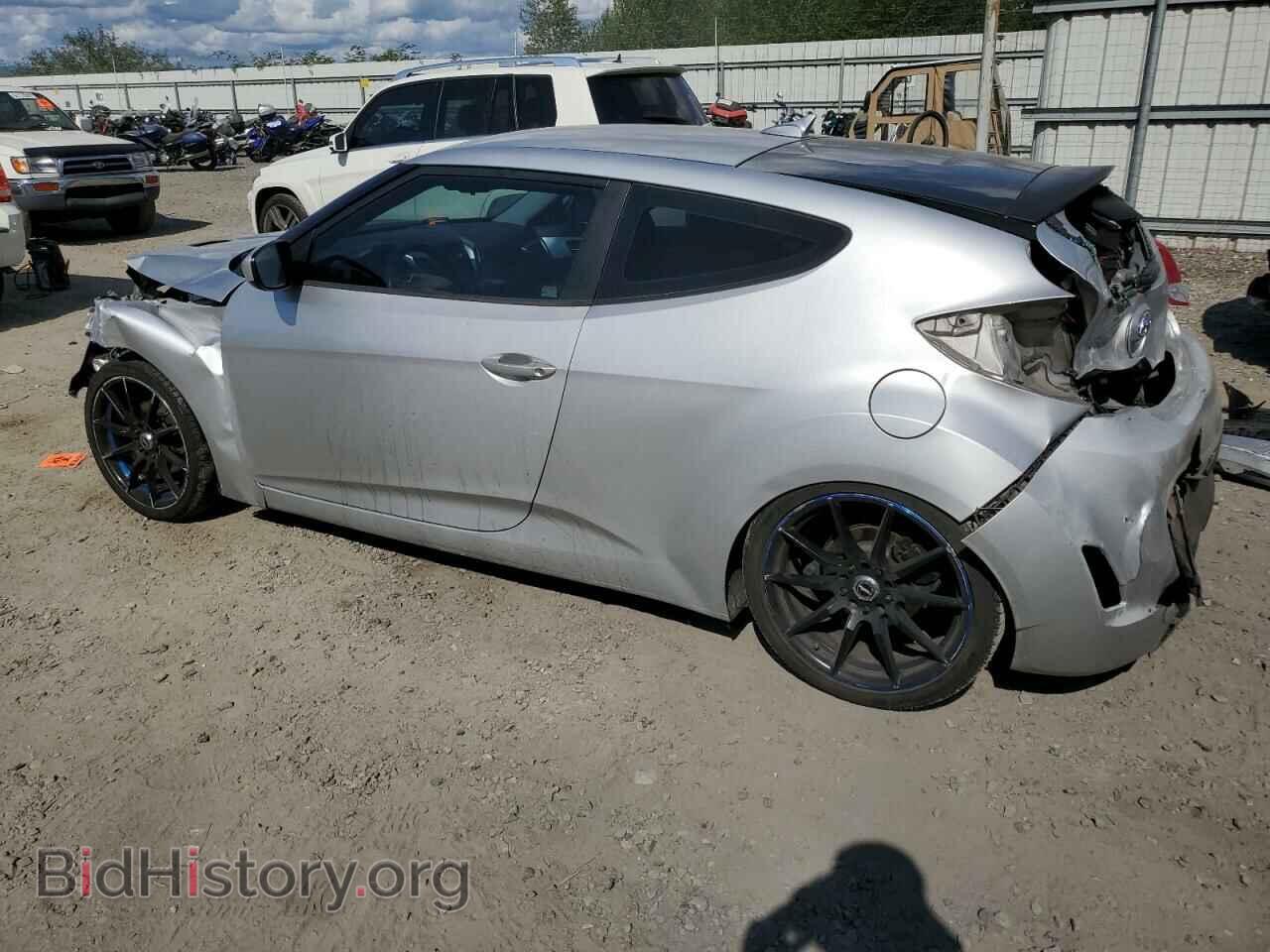 2012 HYUNDAI VELOSTER - VIN: KMHTC6AD2CU045300 - Фото 2