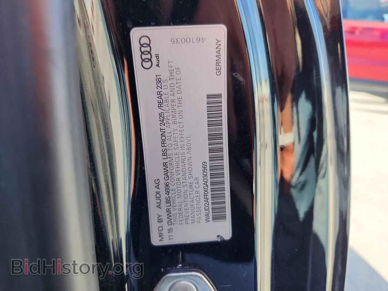 2016 AUDI A5 - VIN: WAUD2AFRXGA030969 - Photo 12