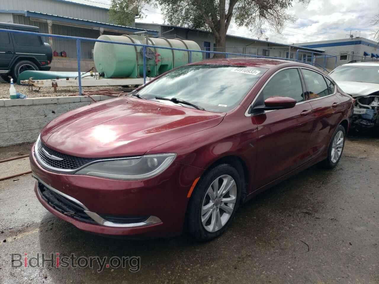 Фотография 1C3CCCABXFN614527 - CHRYSLER 200 2015