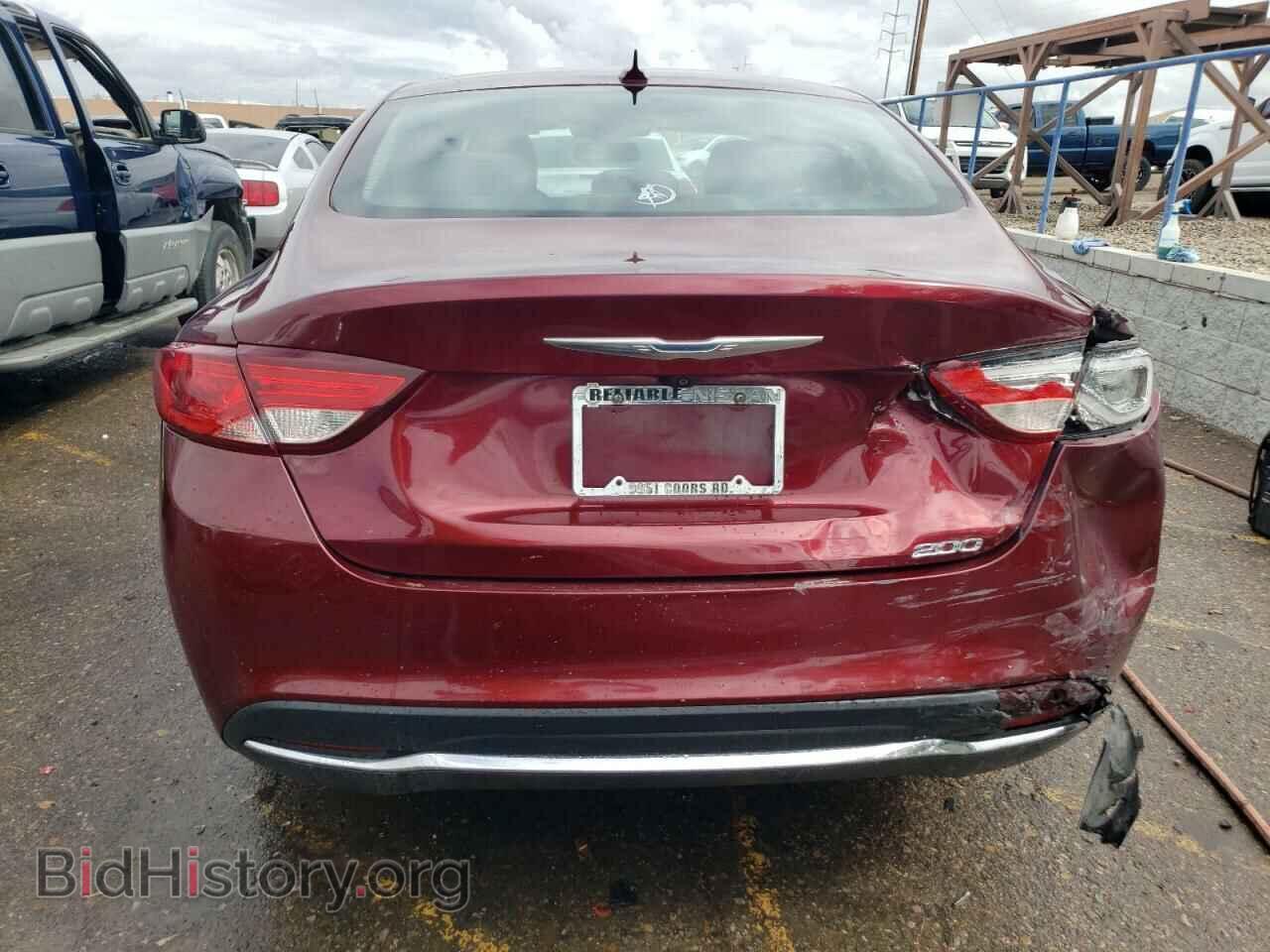 2015 CHRYSLER 200 - VIN: 1C3CCCABXFN614527 - Фото 6
