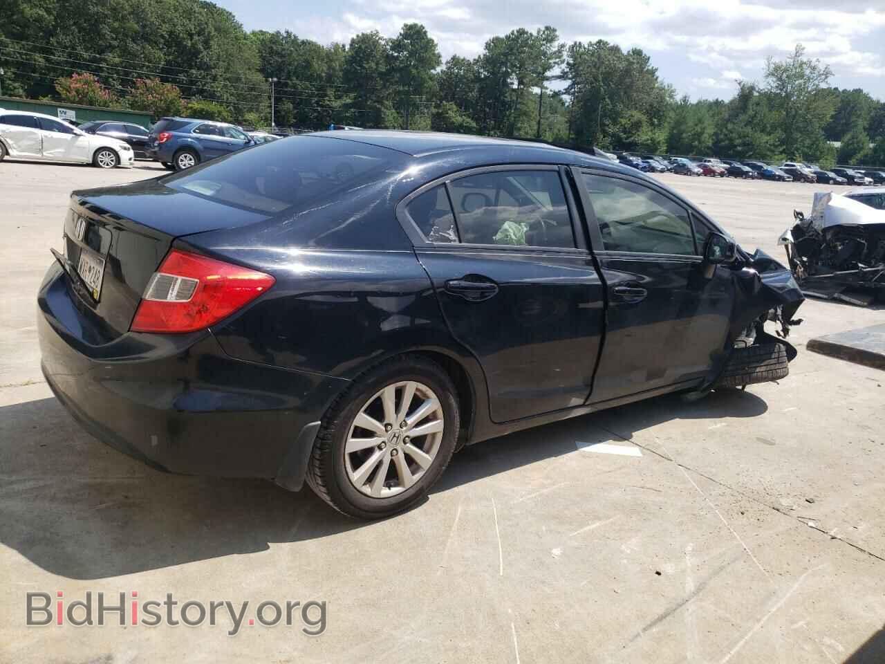 2012 HONDA CIVIC - VIN: 19XFB2F83CE063165 - Фото 3