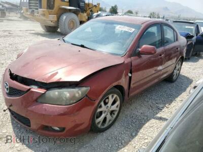 2009 Mazda 3 I, red — VIN JM1BK32G791232388, Copart