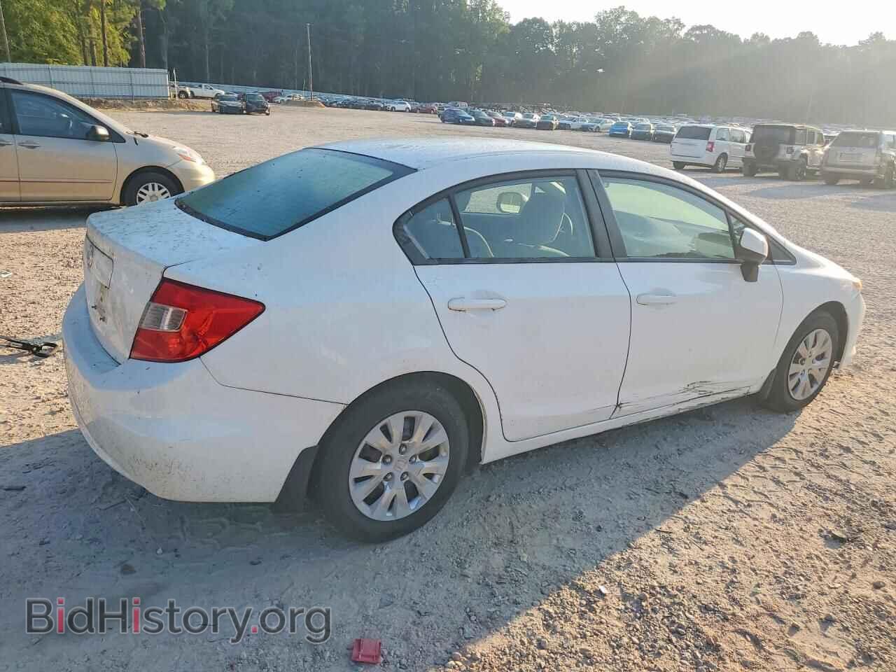 2012 HONDA CIVIC - VIN: 2HGFB2F52CH326547 - Фото 3