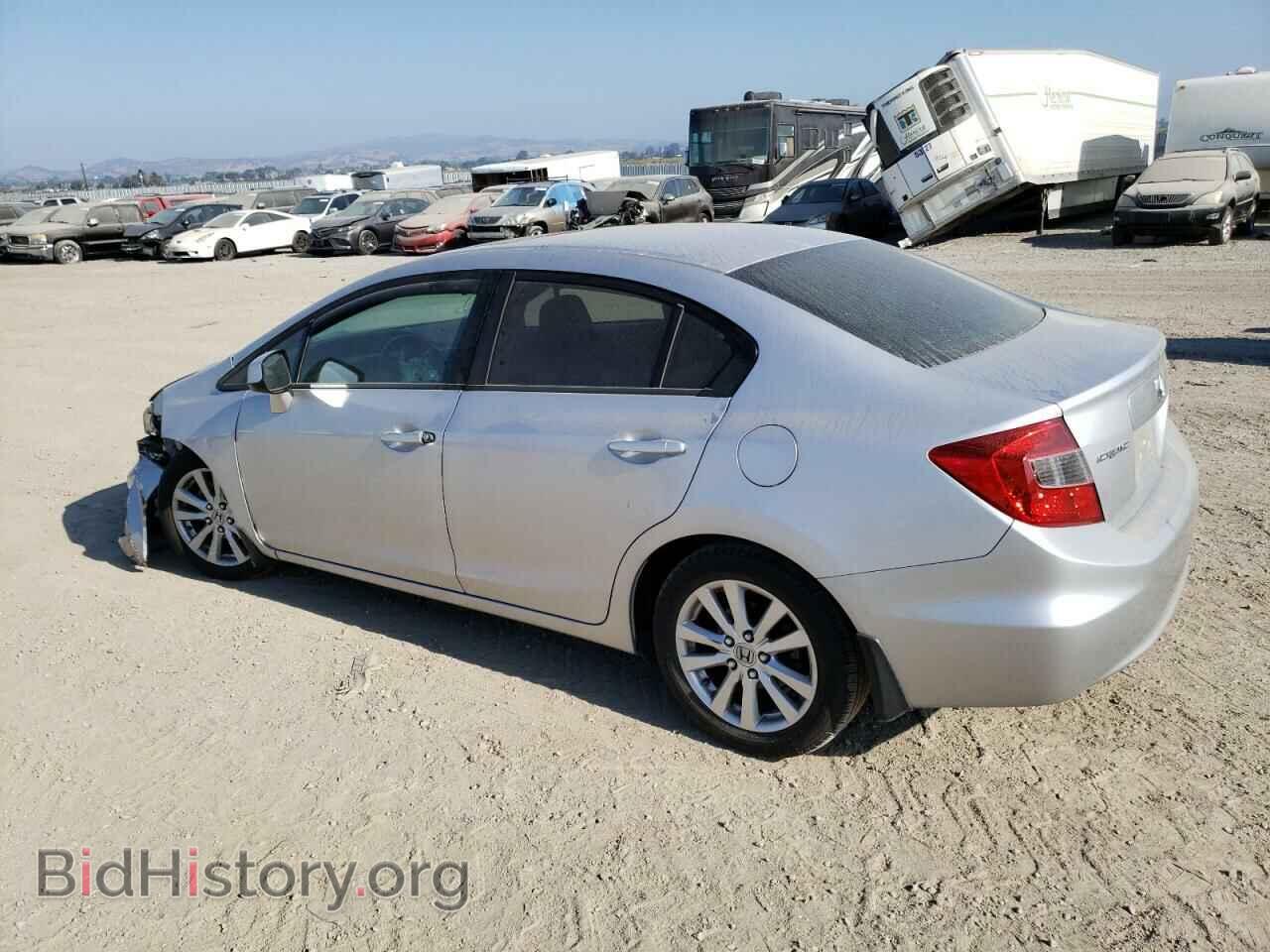 2012 HONDA CIVIC - VIN: 19XFB2F90CE343215 - Фото 2