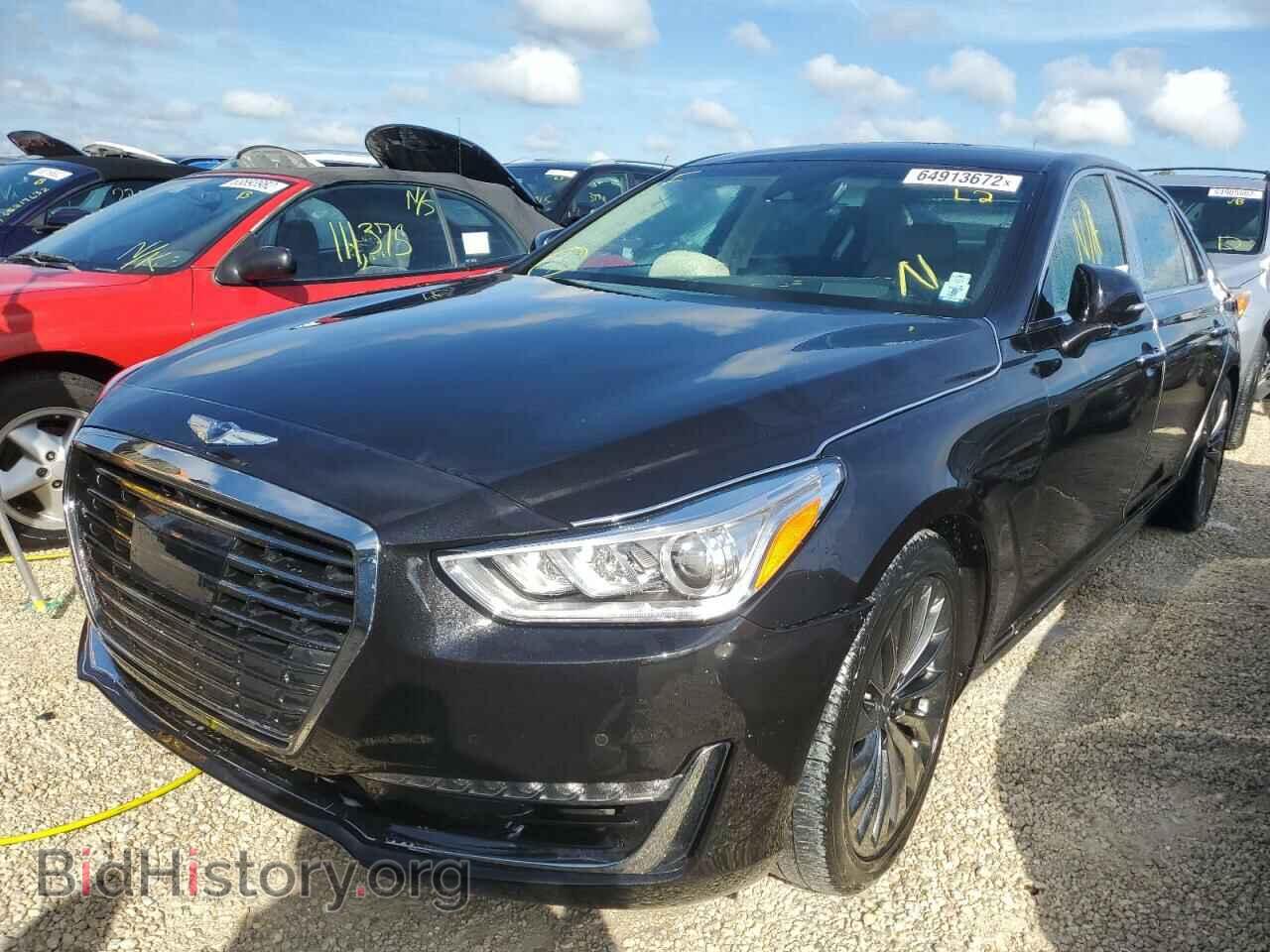 2019 GENESIS G90 - VIN: KMHG34JA3KU051326 - Фото 2