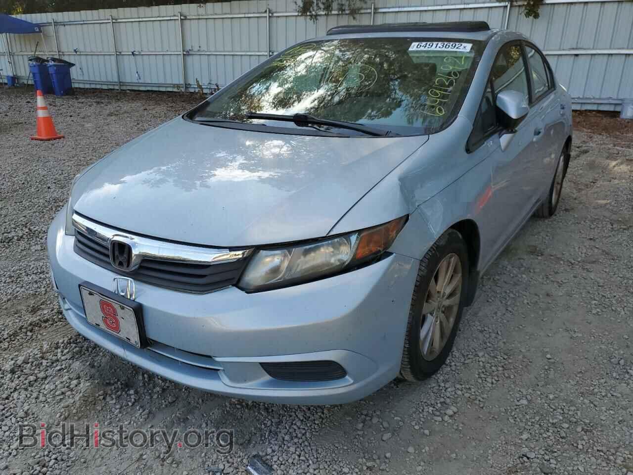 2012 HONDA CIVIC - VIN: 2HGFB2F90CH503521 - Фото 2