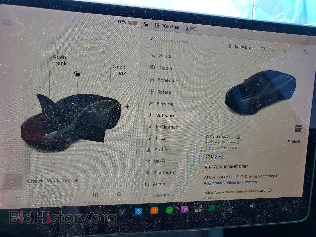 2022 TESLA MODEL 3 - VIN: 5YJ3E1EB4NF111061 - Photo 9