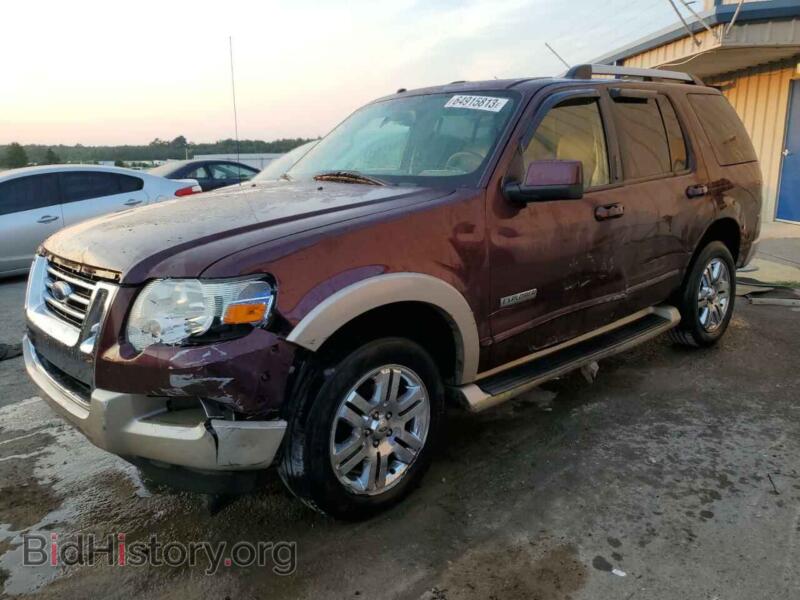 2007 Ford EXPLORER Eddie Bauer (VIN 1FMEU74E77UA78685) — фото 1 из 14, Copart, повреждение: бок