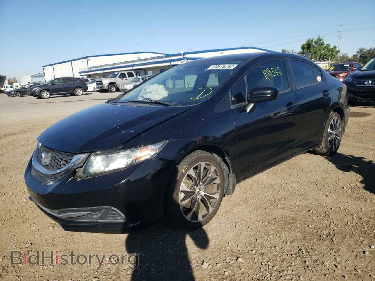 2015 HONDA CIVIC - VIN: 2HGFB2F57FH562566 - Фото 2