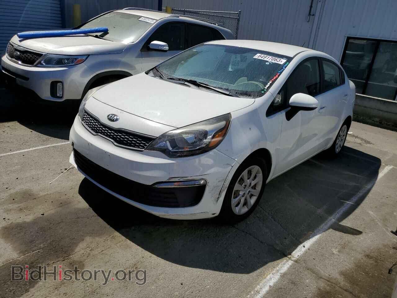 Фотография KNADM4A3XG6540305 - KIA RIO 2016