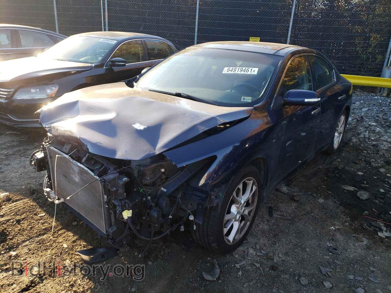 2014 NISSAN MAXIMA - VIN: 1N4AA5AP4EC445945 - Фото 2