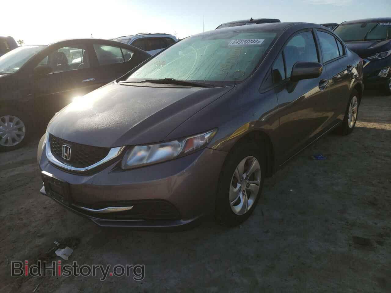 2015 HONDA CIVIC - VIN: 19XFB2F55FE080513 - Фото 2