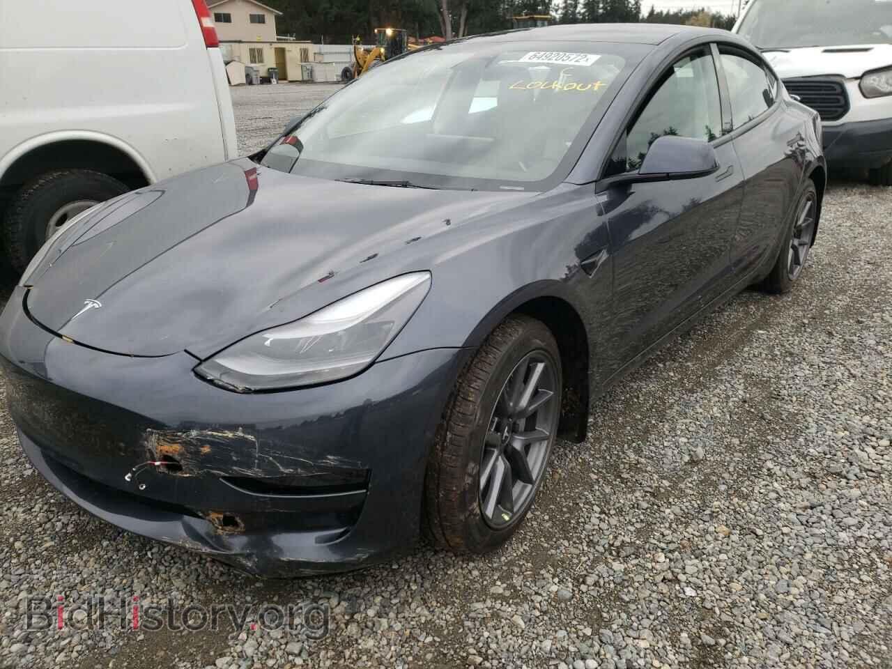2022 TESLA MODEL 3 - VIN: 5YJ3E1EB1NF334870 - Photo 2