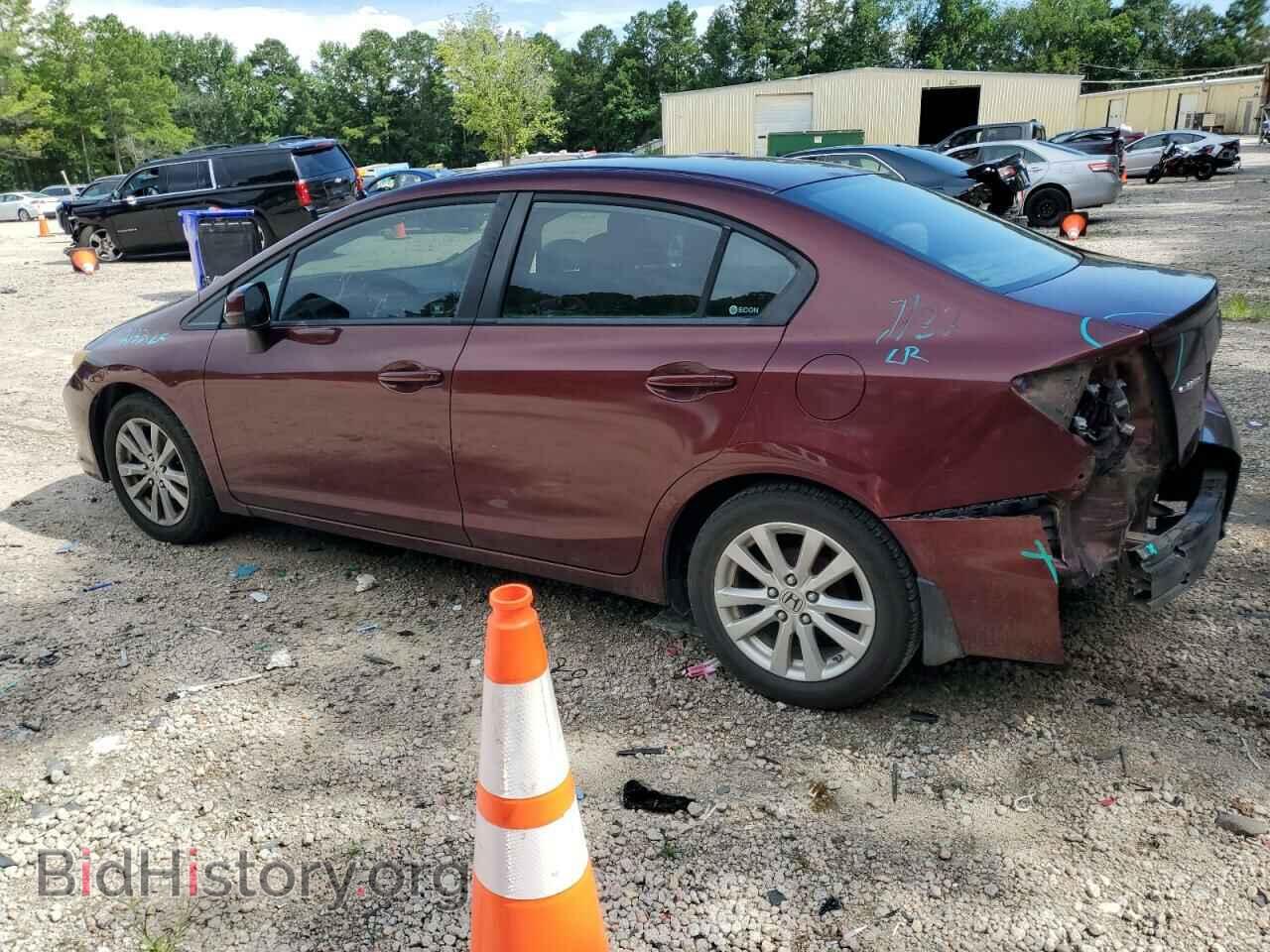 2012 HONDA CIVIC - VIN: 2HGFB2F52CH515490 - Фото 2