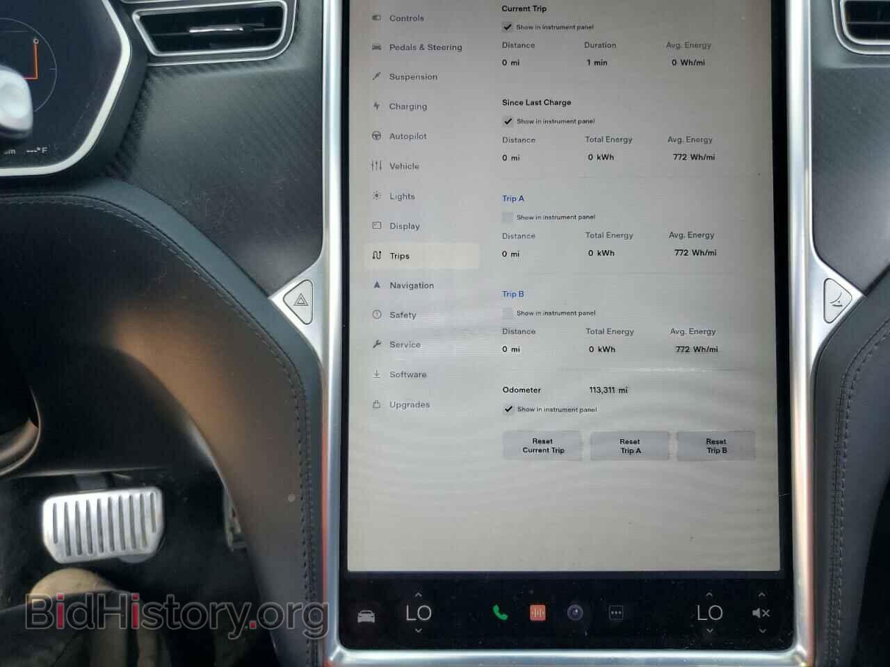 2017 TESLA MODEL S - VIN: 5YJSA1E26HF217085 - Фото 9