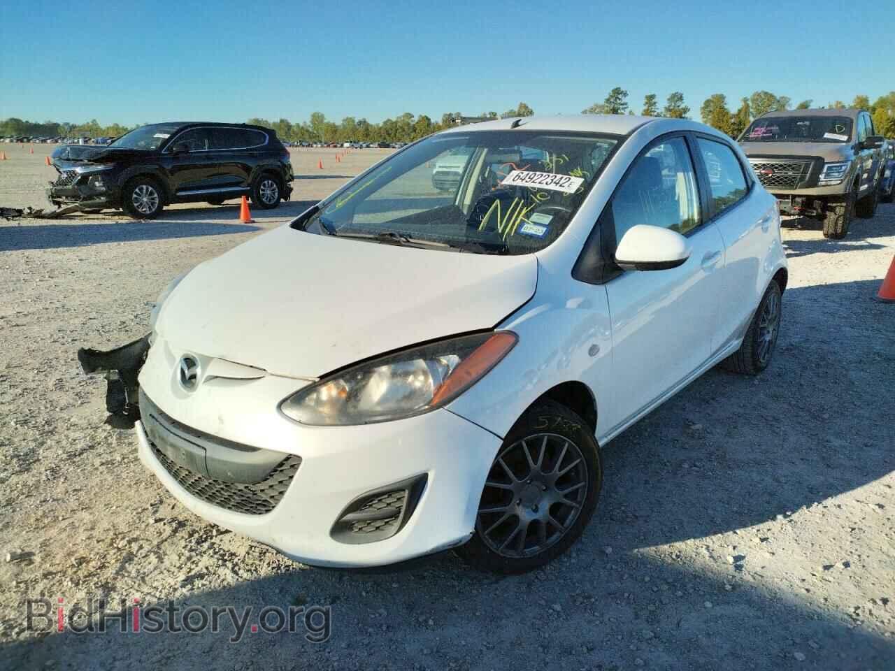 2014 MAZDA 2 - VIN: JM1DE1KY5E0181177 - Фото 2