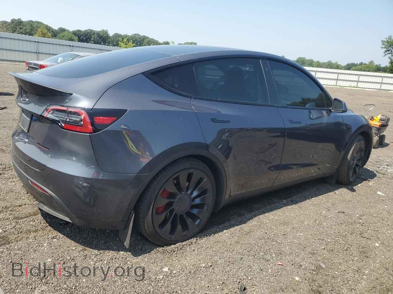 2022 TESLA MODEL Y - VIN: 7SAYGDEFXNF400288 - Фото 3