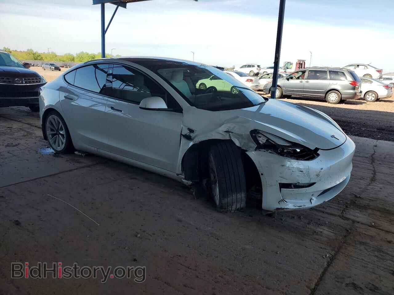 2021 TESLA MODEL 3 - VIN: 5YJ3E1EA1MF073102 - Фото 4