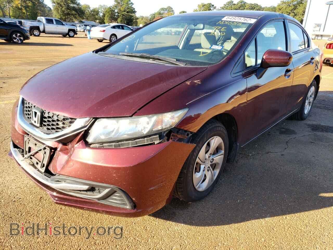 2015 HONDA CIVIC - VIN: 19XFB2F59FE101685 - Фото 2