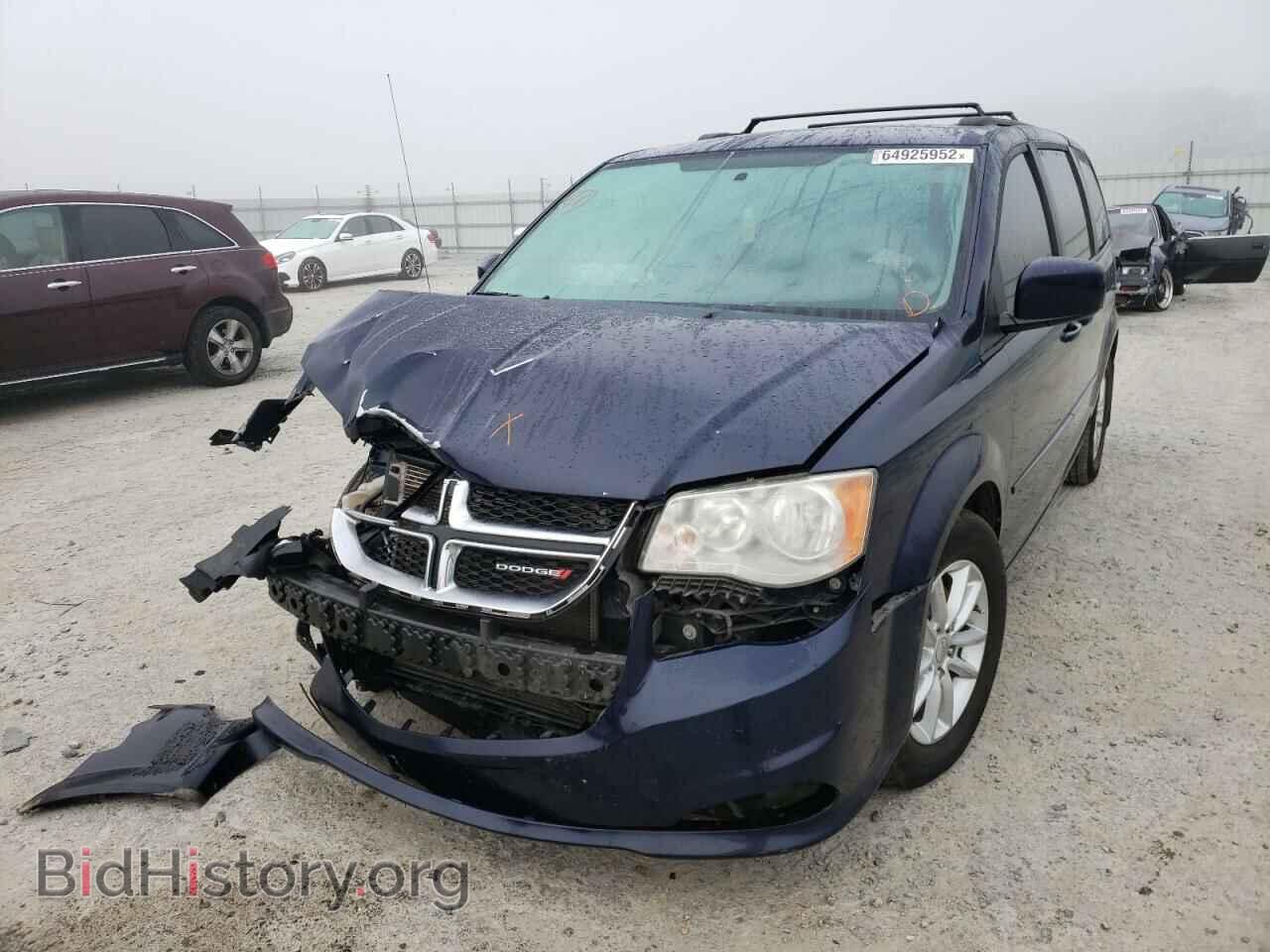 2013 DODGE CARAVAN - VIN: 2C4RDGCGXDR538181 - Фото 2