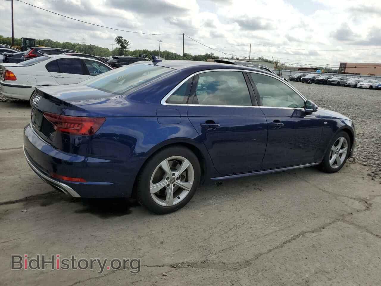 2019 AUDI A4 - VIN: WAUDNAF45KA022525 - Фото 3