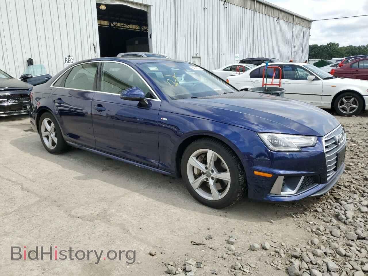 2019 AUDI A4 - VIN: WAUDNAF45KA022525 - Фото 4