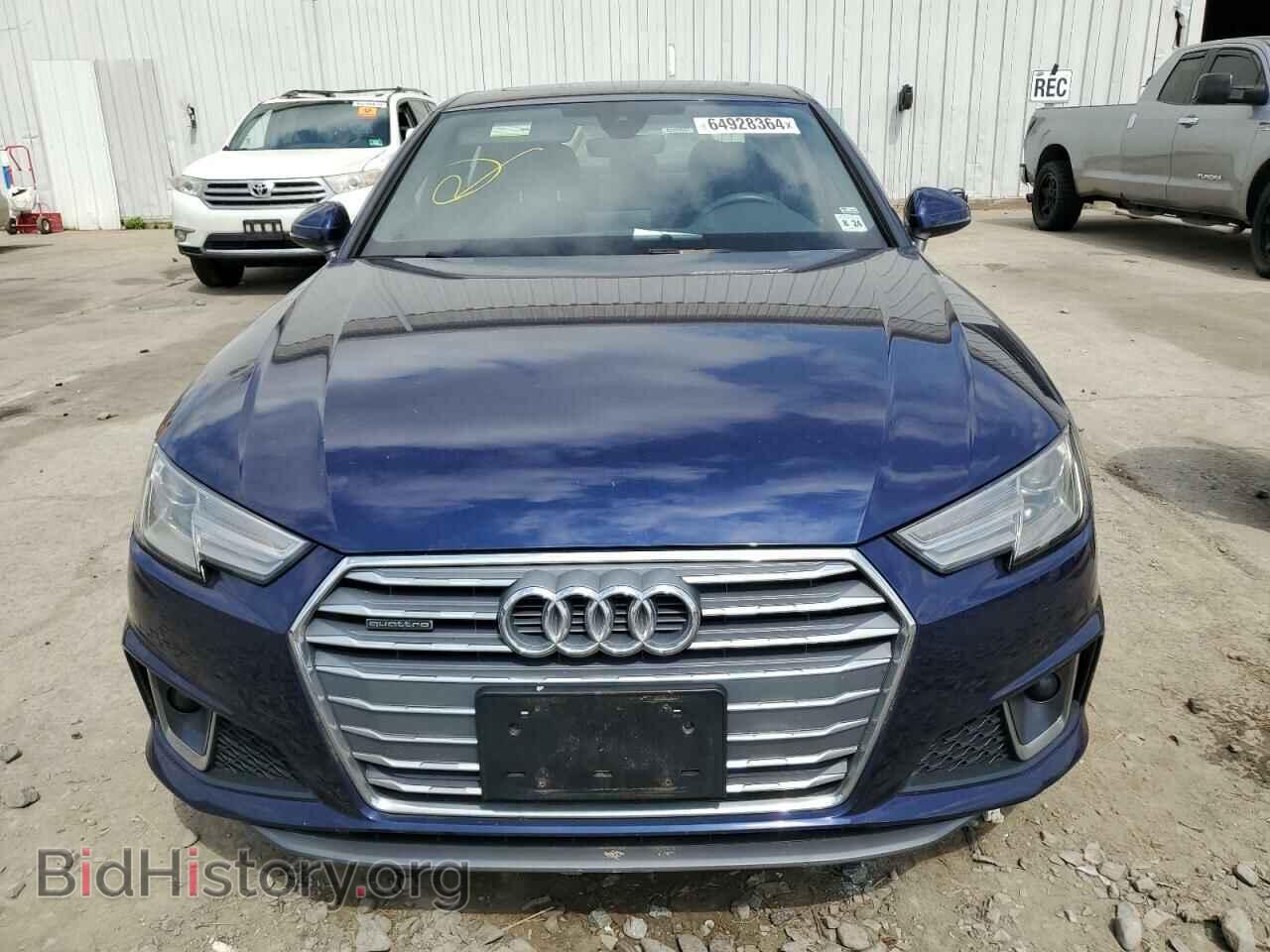 2019 AUDI A4 - VIN: WAUDNAF45KA022525 - Фото 5