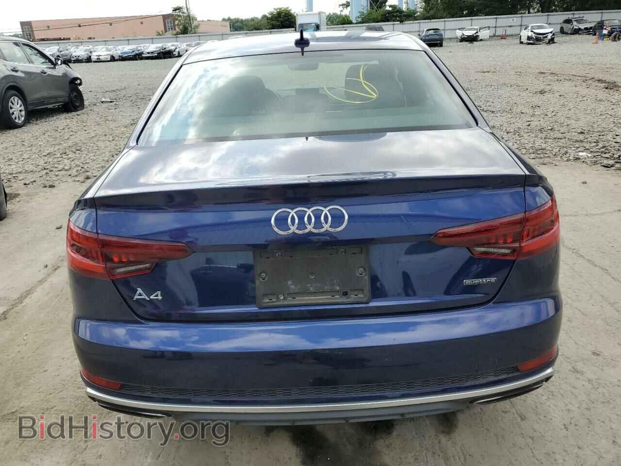 2019 AUDI A4 - VIN: WAUDNAF45KA022525 - Фото 6