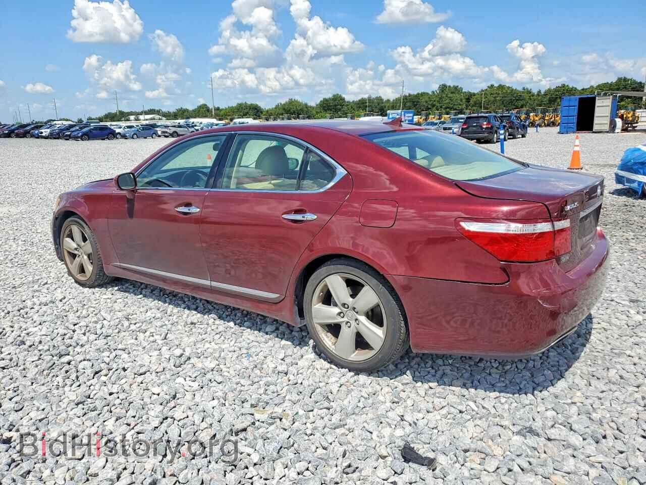2007 LEXUS LS460 - VIN: JTHBL46F775051784 - Фото 2