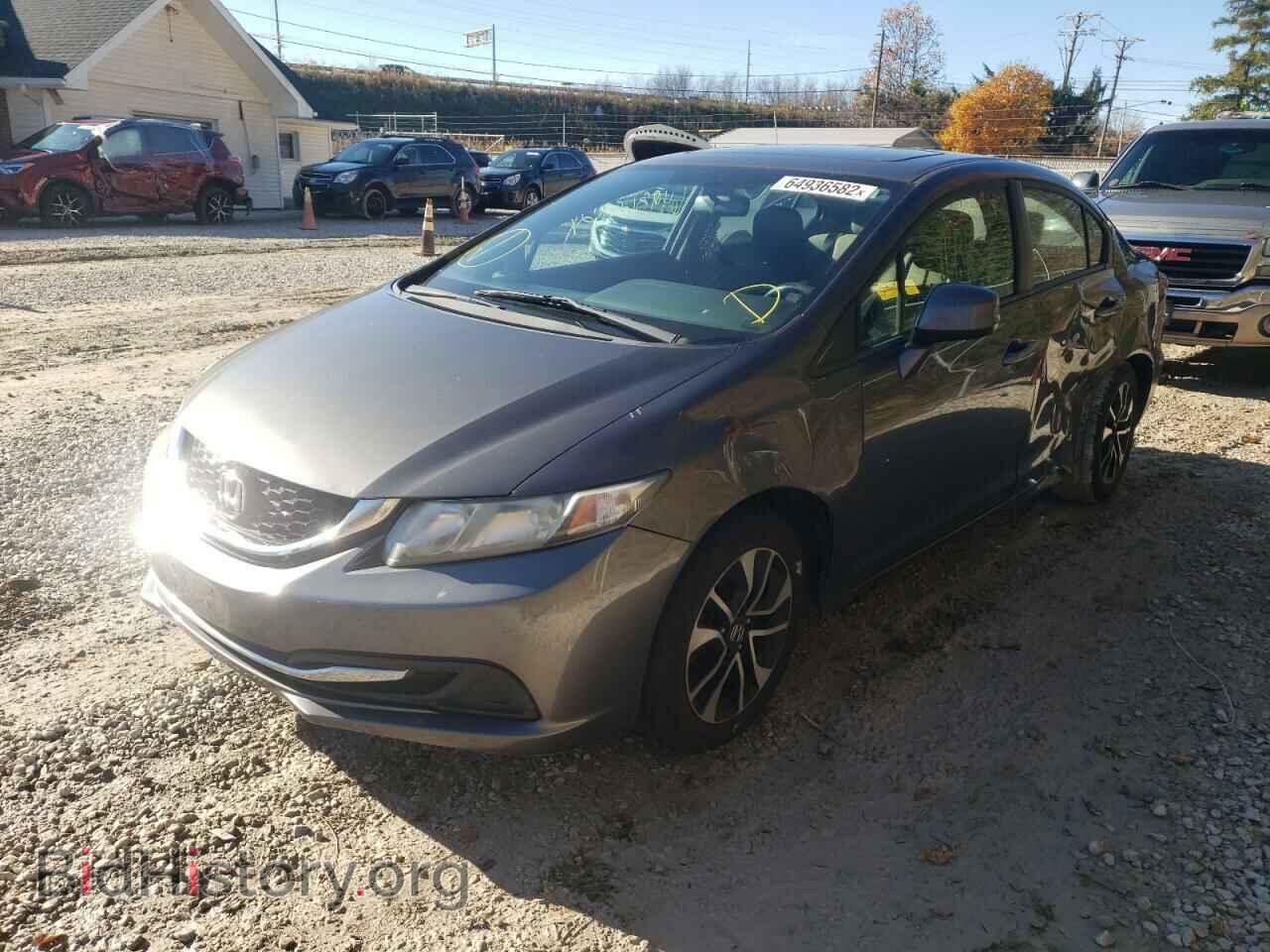2013 HONDA CIVIC - VIN: 2HGFB2F82DH506851 - Фото 2