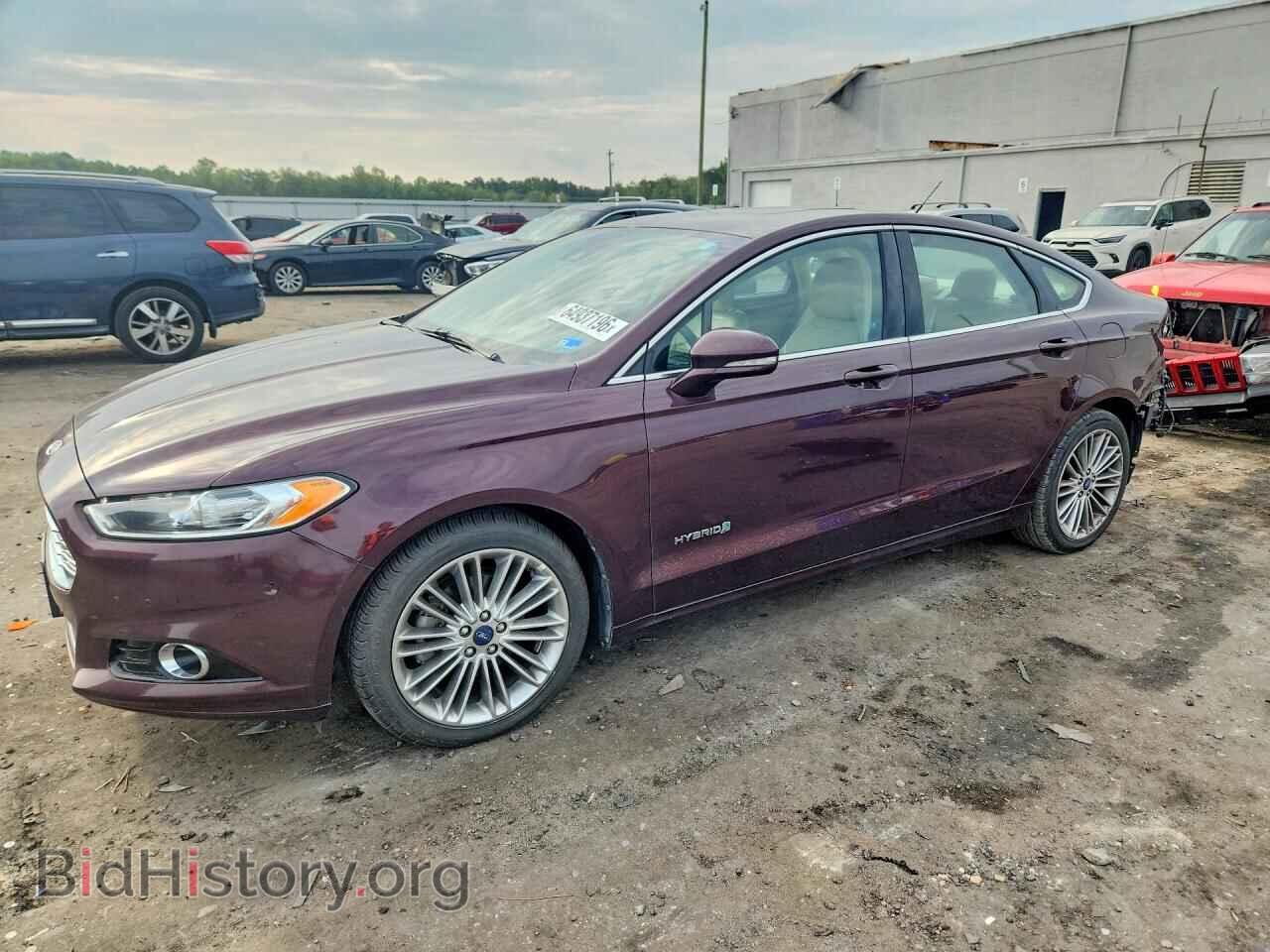 Фотография 3FA6P0LU7DR181940 - FORD FUSION 2013