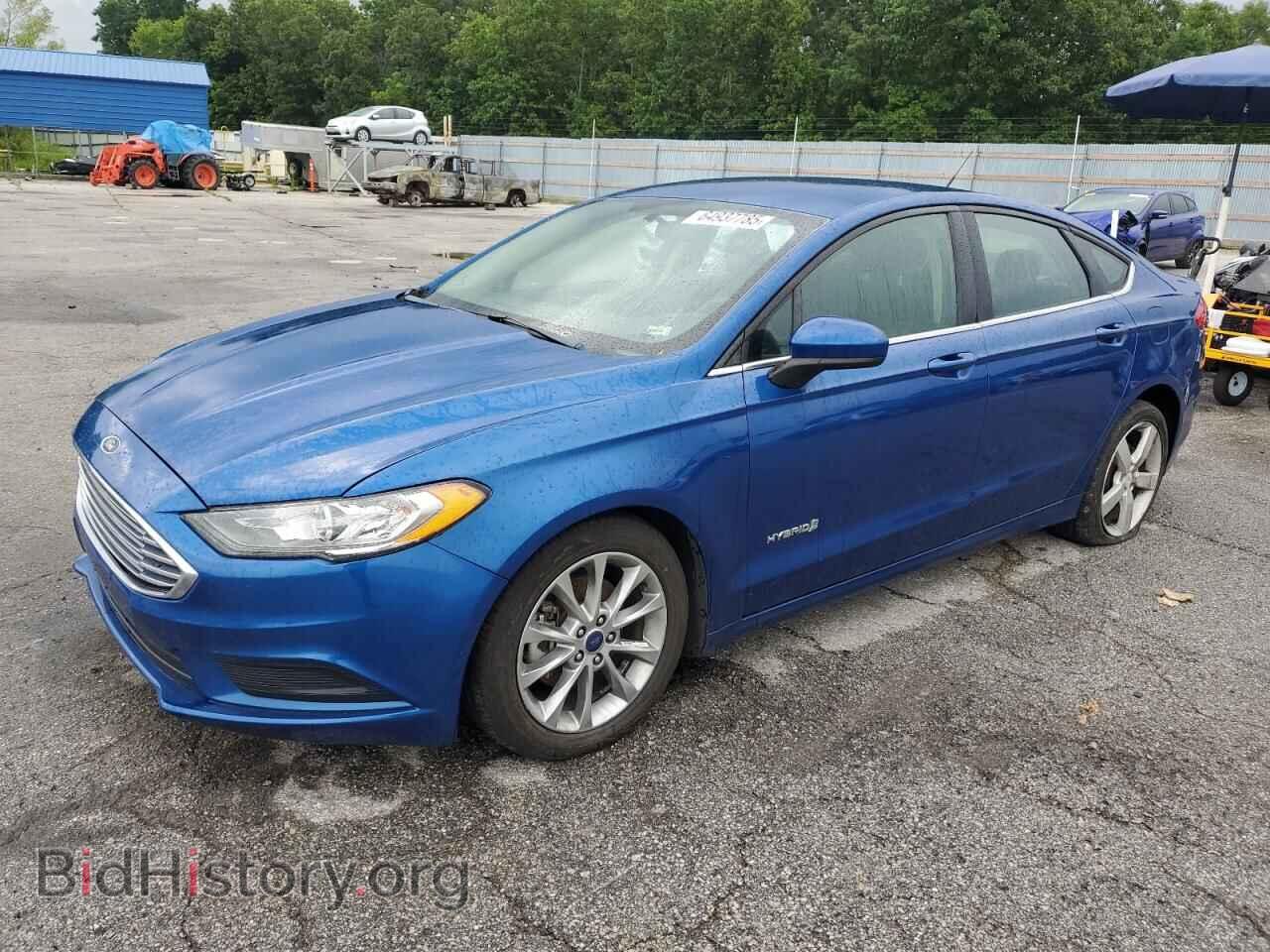 Photo 3FA6P0LU9HR295301 - FORD FUSION 2017