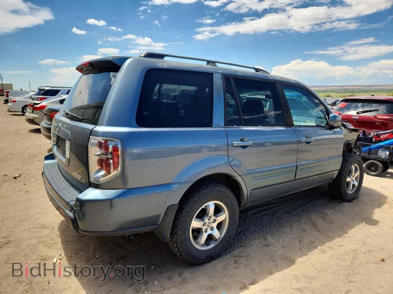 2007 HONDA PILOT - VIN: 5FNYF18567B032213 - Фото 3