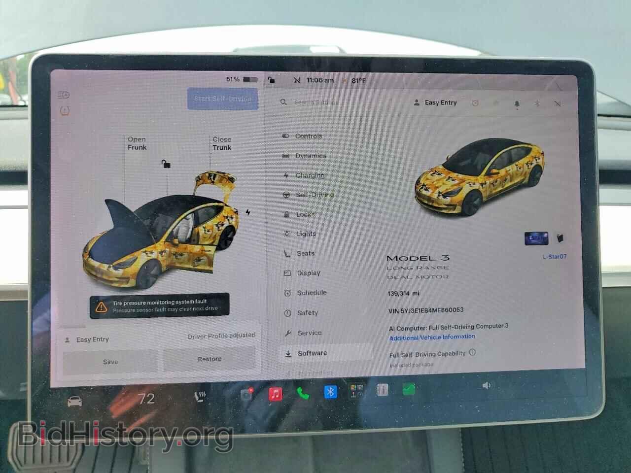 2021 TESLA MODEL 3 - VIN: 5YJ3E1EB4MF860053 - Photo 9