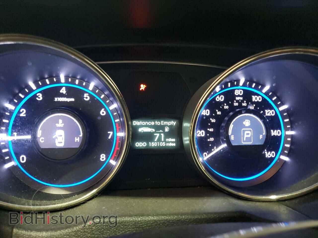 2012 HYUNDAI SONATA - VIN: 5NPEC4AC4CH498059 - Фото 9