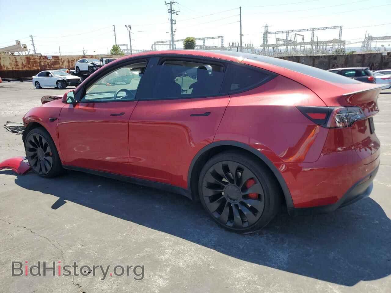 2022 TESLA MODEL Y - VIN: 7SAYGDEF1NF341003 - Фото 2