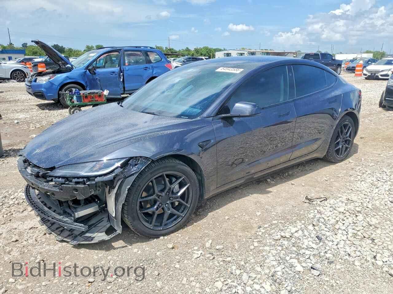 Photo 5YJ3E1EA9RF725245 - TESLA MODEL 3 2024