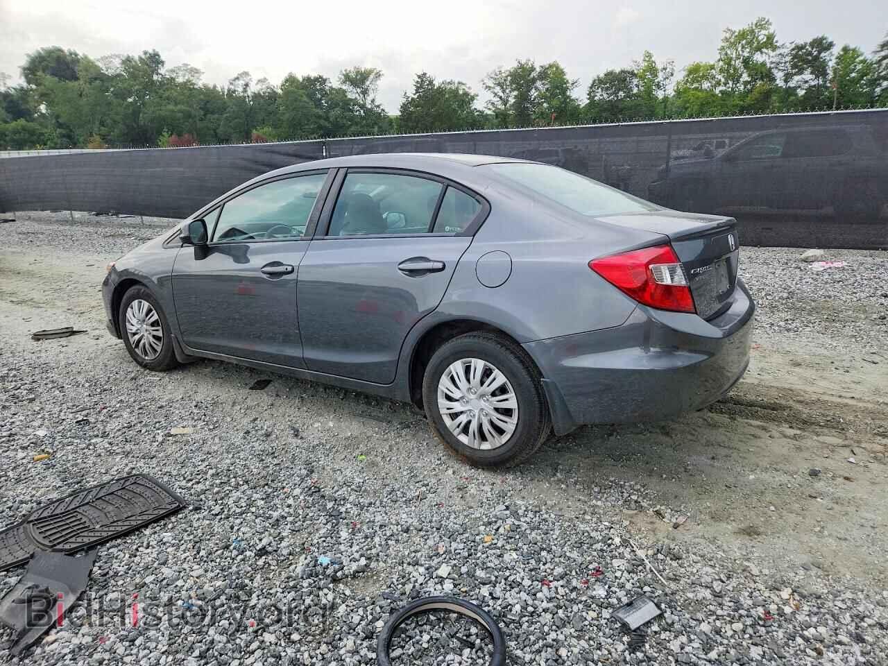 2012 HONDA CIVIC - VIN: 2HGFB2F56CH317625 - Фото 2