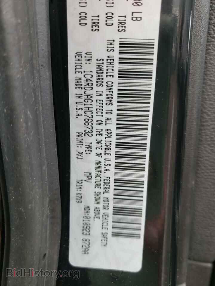 2017 DODGE DURANGO - VIN: 1C4RDJAG1HC766732 - Photo 10