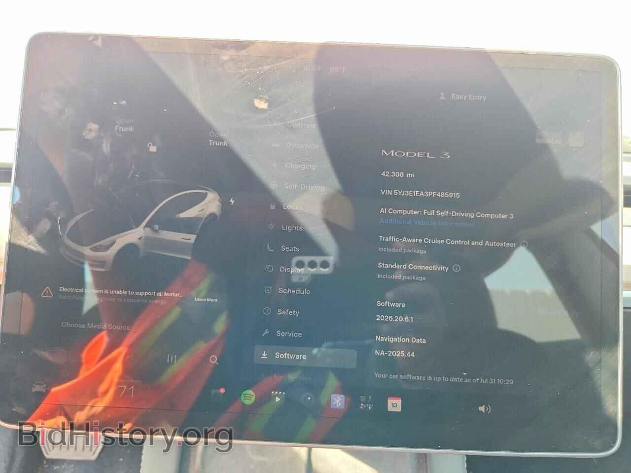2023 TESLA MODEL 3 - VIN: 5YJ3E1EA3PF485915 - Фото 9