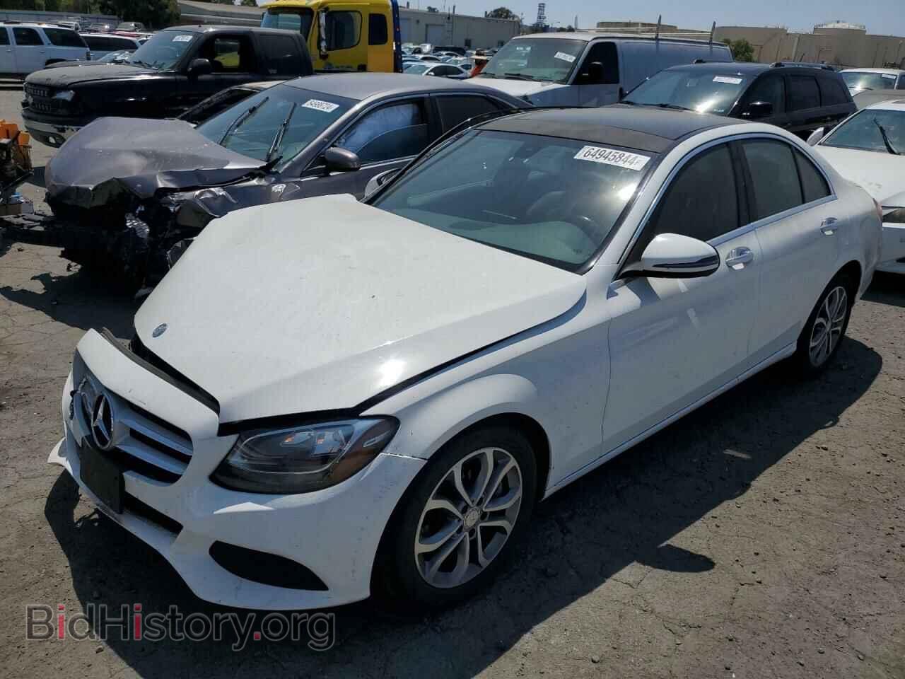 Photo 55SWF4JB9GU178113 - MERCEDES-BENZ C-CLASS 2016