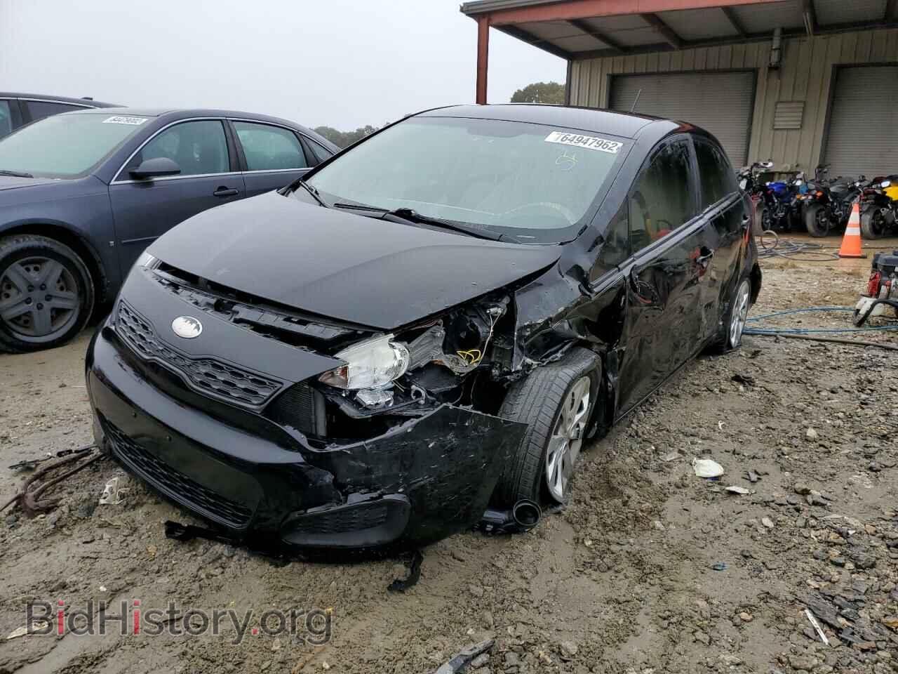 2013 KIA RIO - VIN: KNADM5A32D6181727 - Фото 2