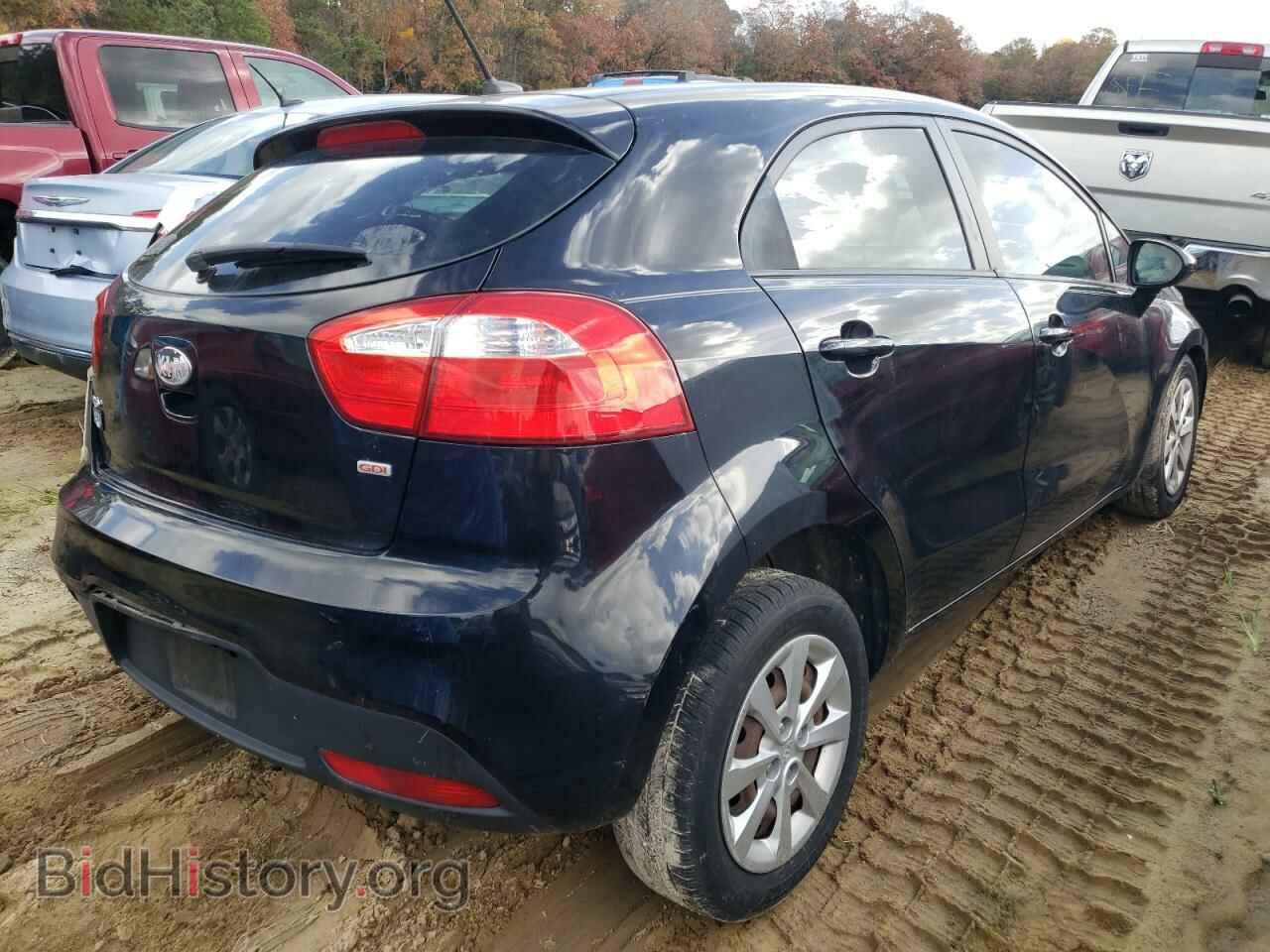 2013 KIA RIO - VIN: KNADM5A32D6181727 - Фото 4