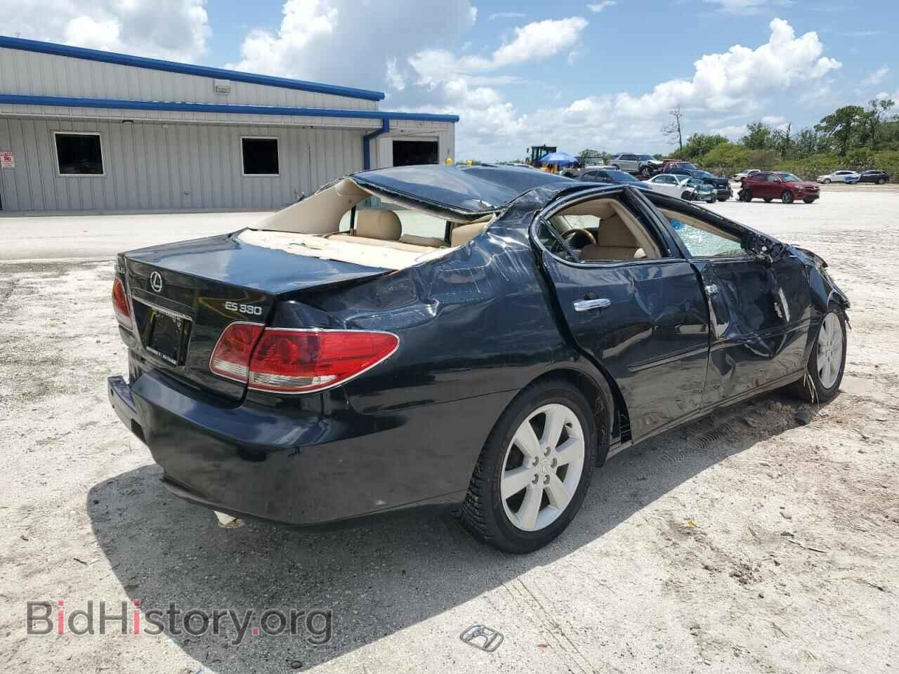 2006 LEXUS ES330 - VIN: JTHBA30G865170685 - Фото 3
