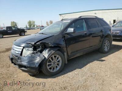 2007 Ford EDGE Edge SEL, черный — VIN 2FMDK48C47BB01581, Copart