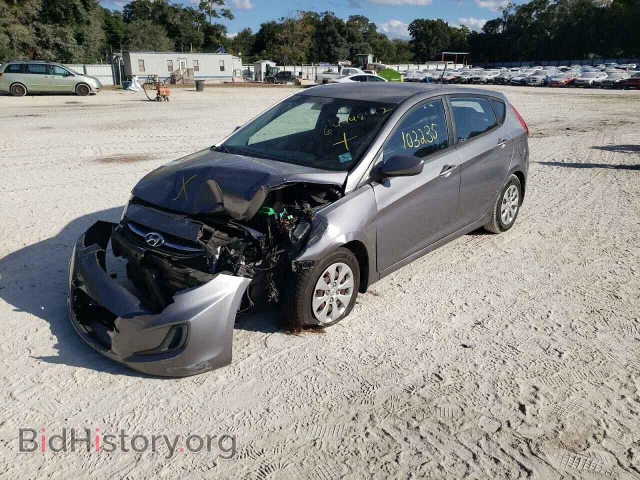 2015 HYUNDAI ACCENT - VIN: KMHCT5AE0FU215550 - Фото 2
