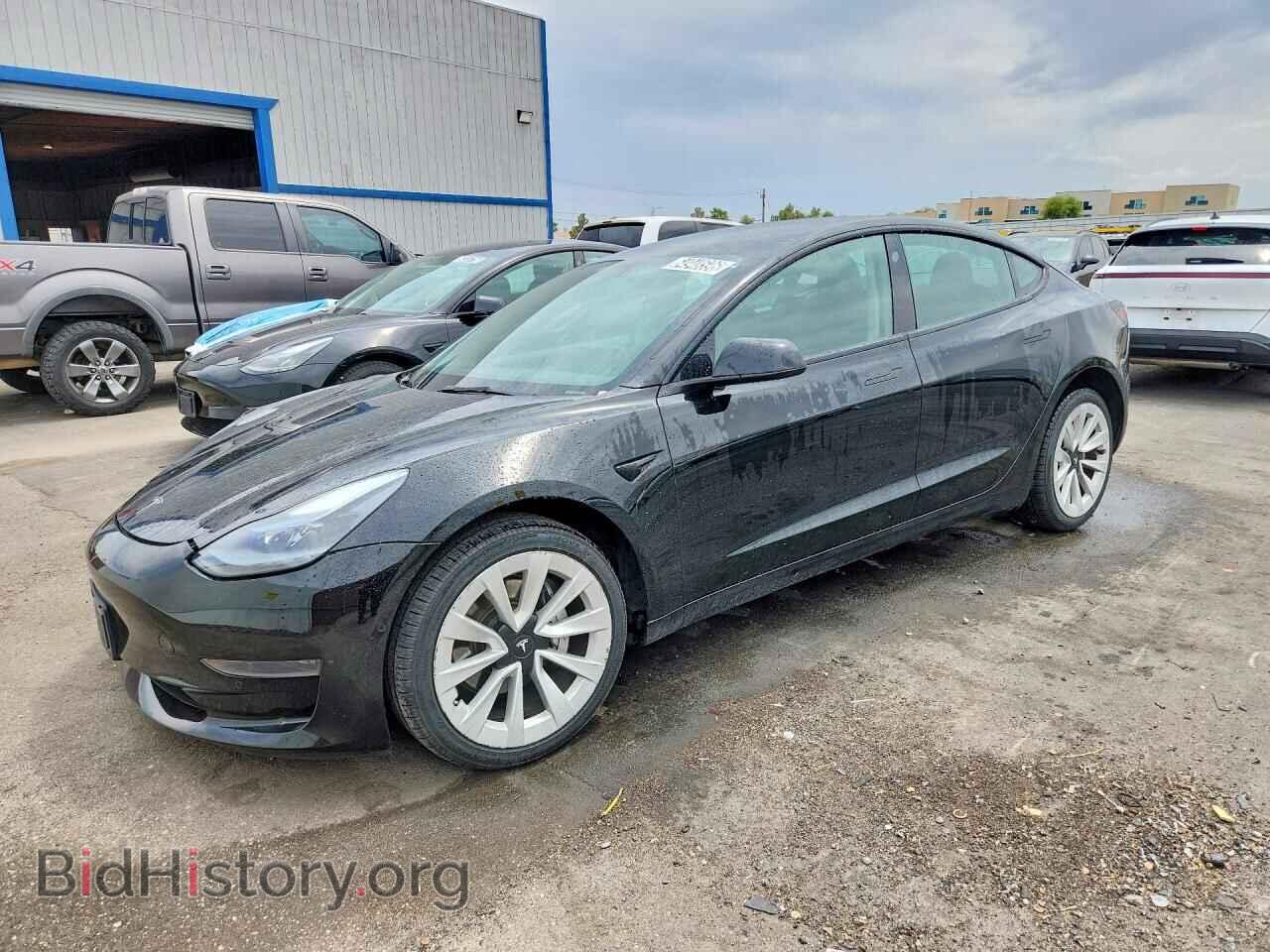 Photo 5YJ3E1EA2NF369683 - TESLA MODEL 3 2022